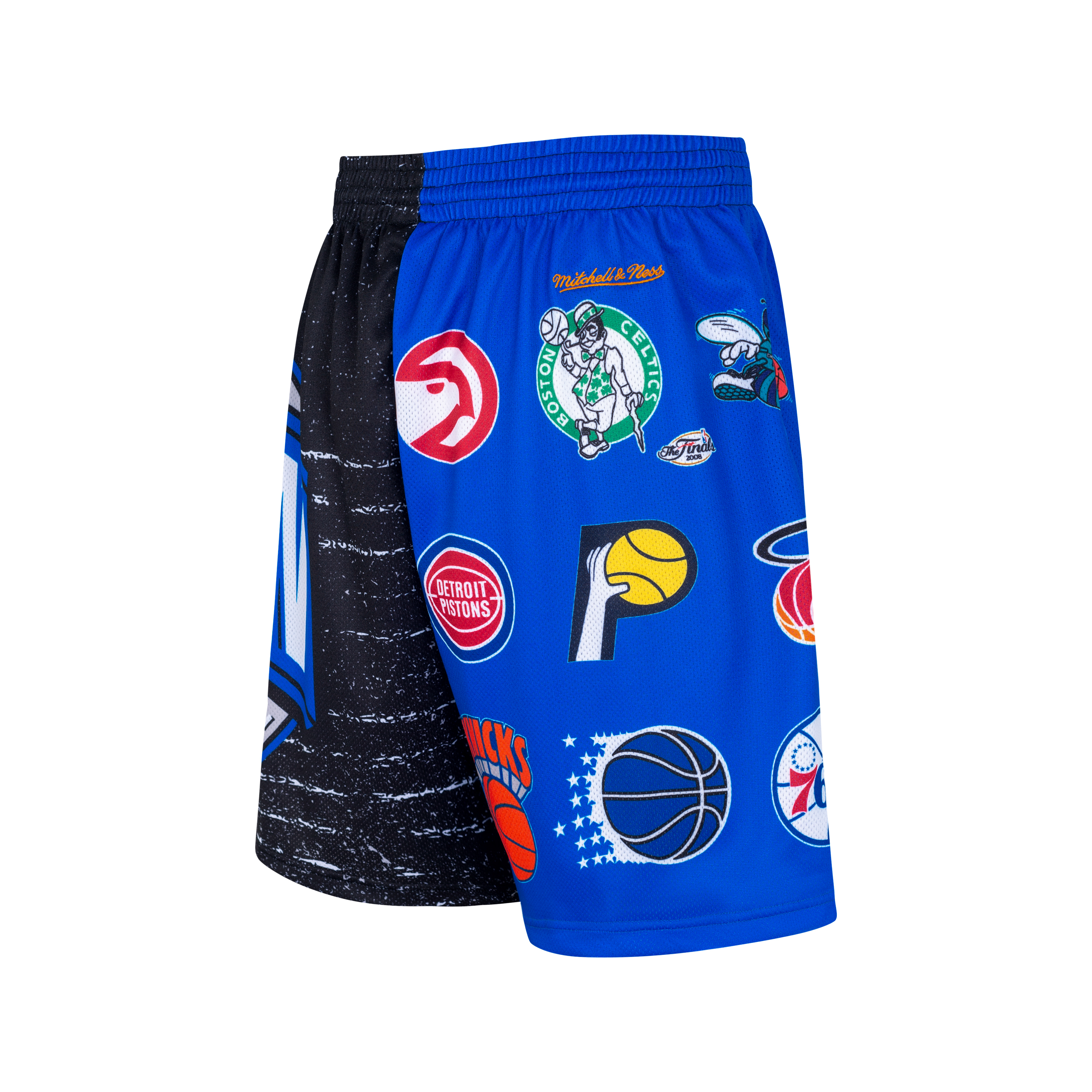 Mitchell Ness Basketball Shorts Men’s Multicolor Blue & Black