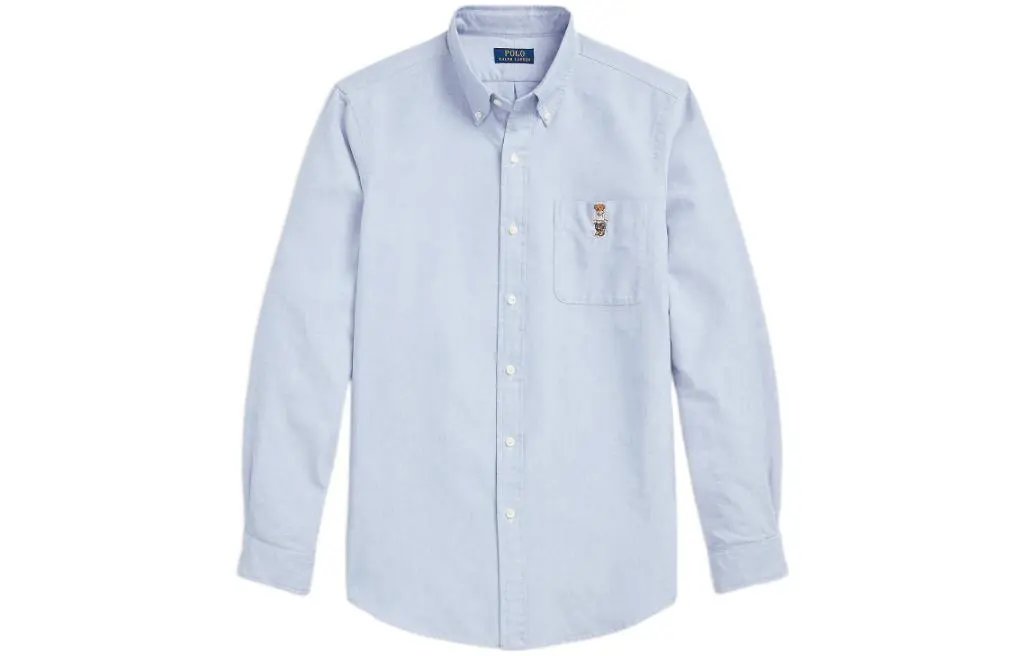 Polo Ralph Lauren Polo Bear Shirt Classic Version Men's Blue