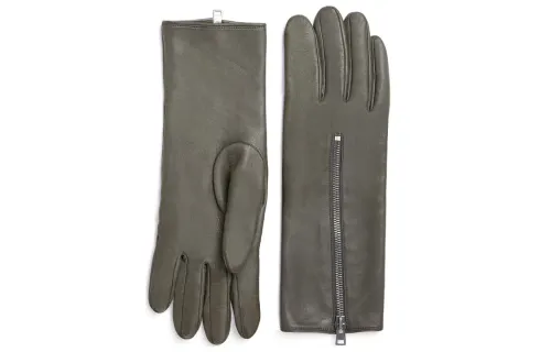 GUCCI Gloves Women's Gray