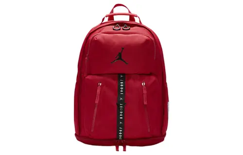Jordan Athleisure Polyester Backpack Unisex Red