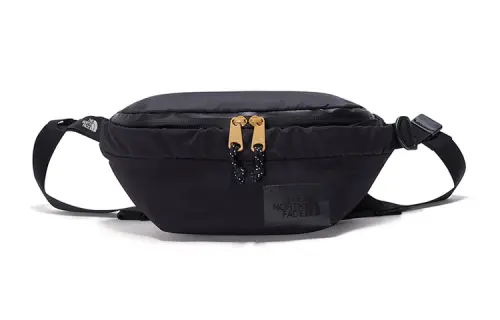 THE NORTH FACE 2.3L One Shoulder Crossbody Fanny Pack Outdoor Bag Recycled Nylon Black Unisex