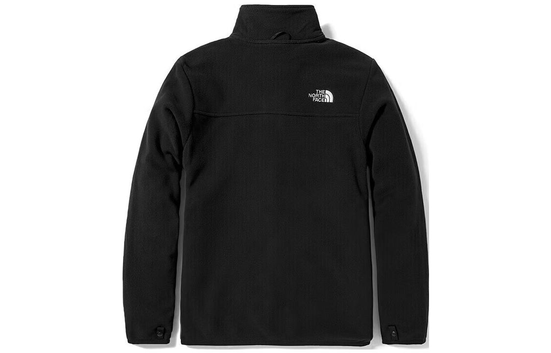 THE NORTH FACE Fleece Tops Men’s Black Stand Collar Thickened Other