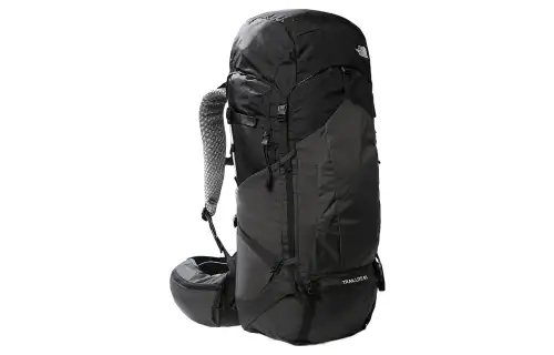 THE NORTH FACE Backpack Double Shoulder Outdoor Bag 210D Recycled Nylon Black Unisex