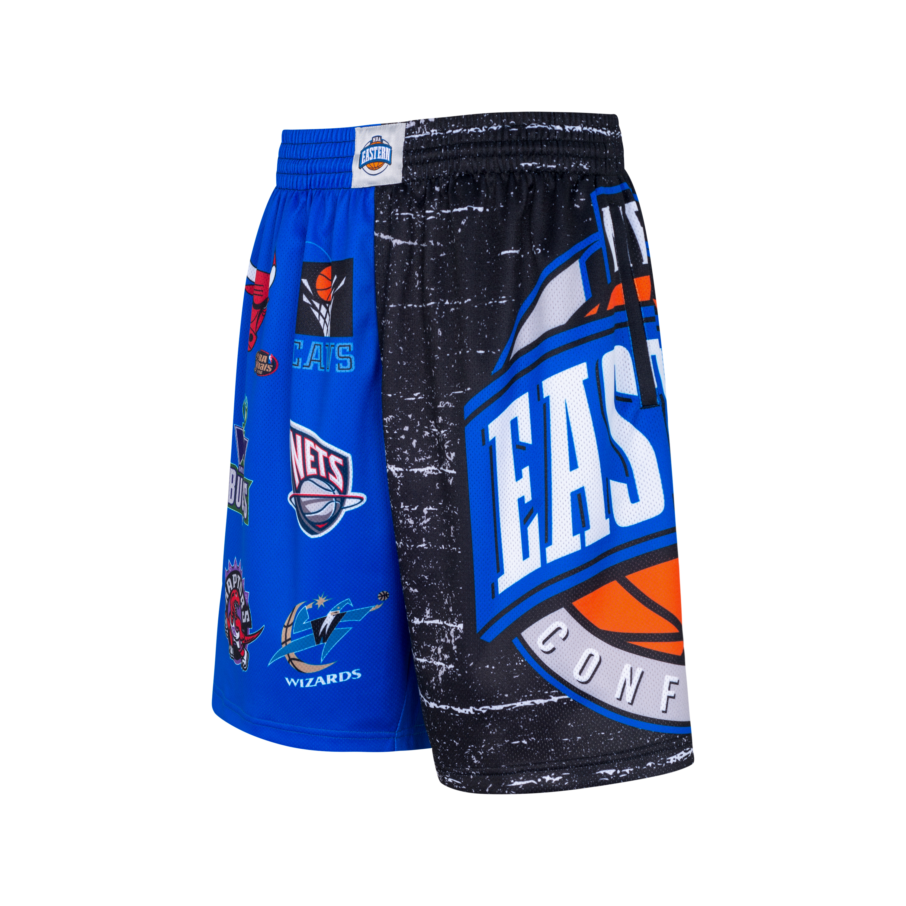 Mitchell Ness Basketball Shorts Men’s Multicolor Blue & Black