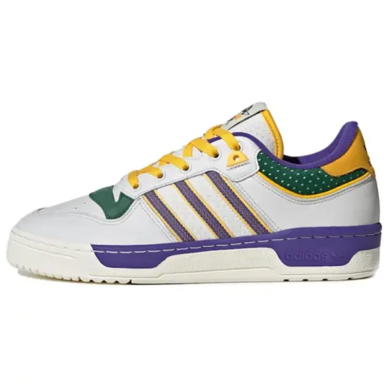 Adidas Rivalry Low 86 Crystal White Energy Ink Bold Gold