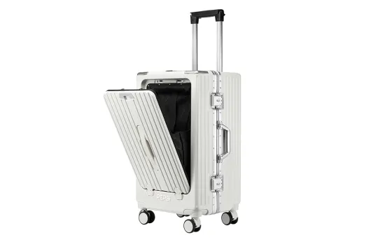 Pepsi ABS+PC Suitcase Travel Bag Luggage 20 Inch, 24 Inch, 26 Inch Unisex Ivory/Black