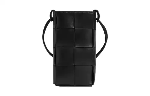 Bottega Veneta Mini Cassette Crossbody Black