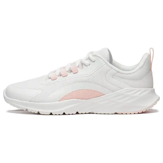 LINING Raise The Wind Running Shoes Women's Low-Top White Pink
