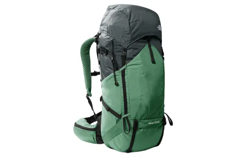 THE NORTH FACE 50L Backpack Outdoor Bag Recycled Nylon Green Unisex