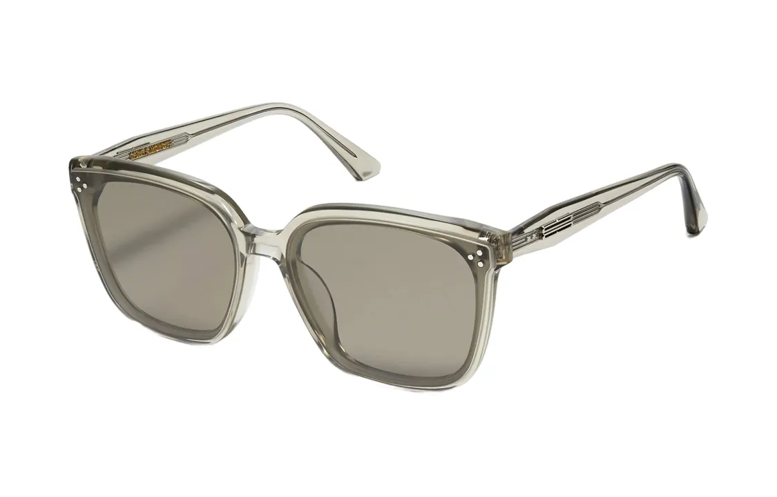 transparent-rectangle-frame sunglasses