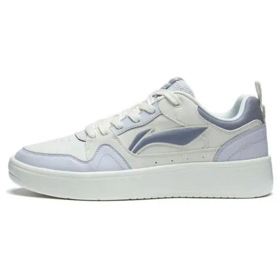 LINING Line 2.0 At The Beginning Skateboard Shoes Men Low-Top Ecru/Antarctic Gray