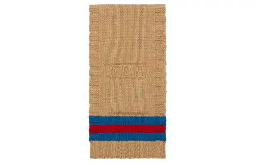GUCCI Wool Scarf With Pockets