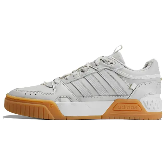 Adidas Neo D-PAD Skateboard Shoes Unisex Low-Top Gray Brown