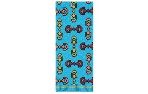 GUCCI Horsebit Wool Knit Scarves Men's