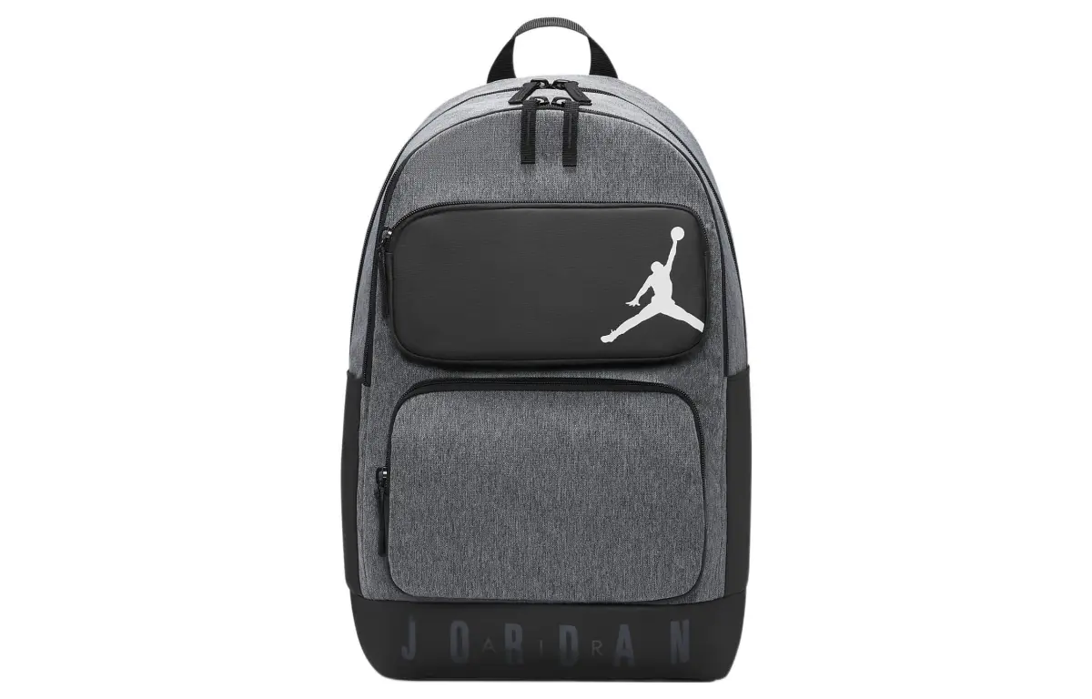 Jordan Polyester Backpack Large Men's Gray
