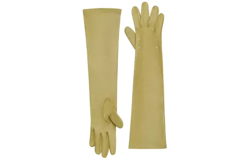Maison Margiela Gloves Women's Dark Yellow