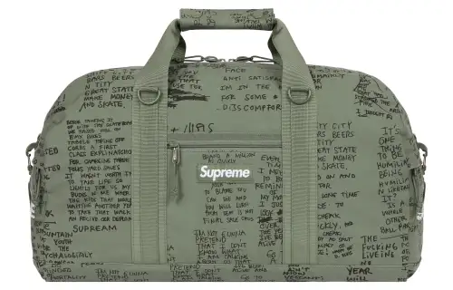 Supreme Cotton Luggage Bag, Shoulder Bag, Crossbody Bag, Handbag Unisex