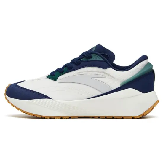 ANTA Rock Candy Casual Shoes Women's Low-Top White Blue/Green