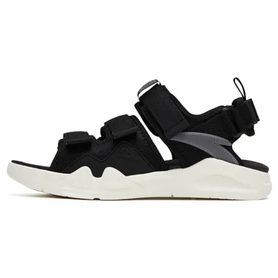 ANTA Life Collection Beach Sandals Men Black