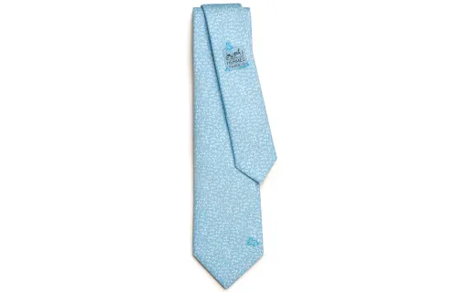 HERMES Ties Men's Light Blue