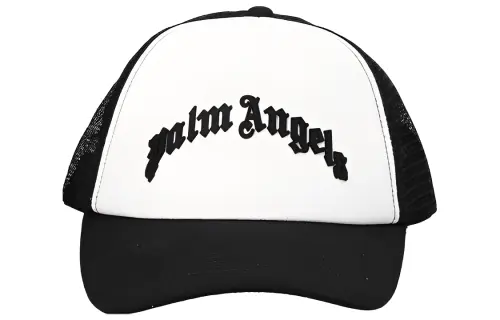 PALM ANGELS Logo Trucker Cap Cap