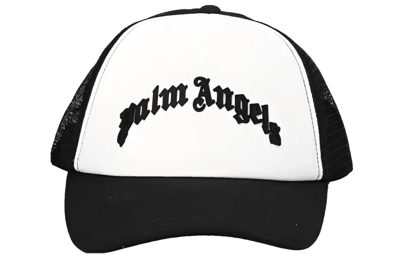 PALM ANGELS Logo Trucker Cap Cap