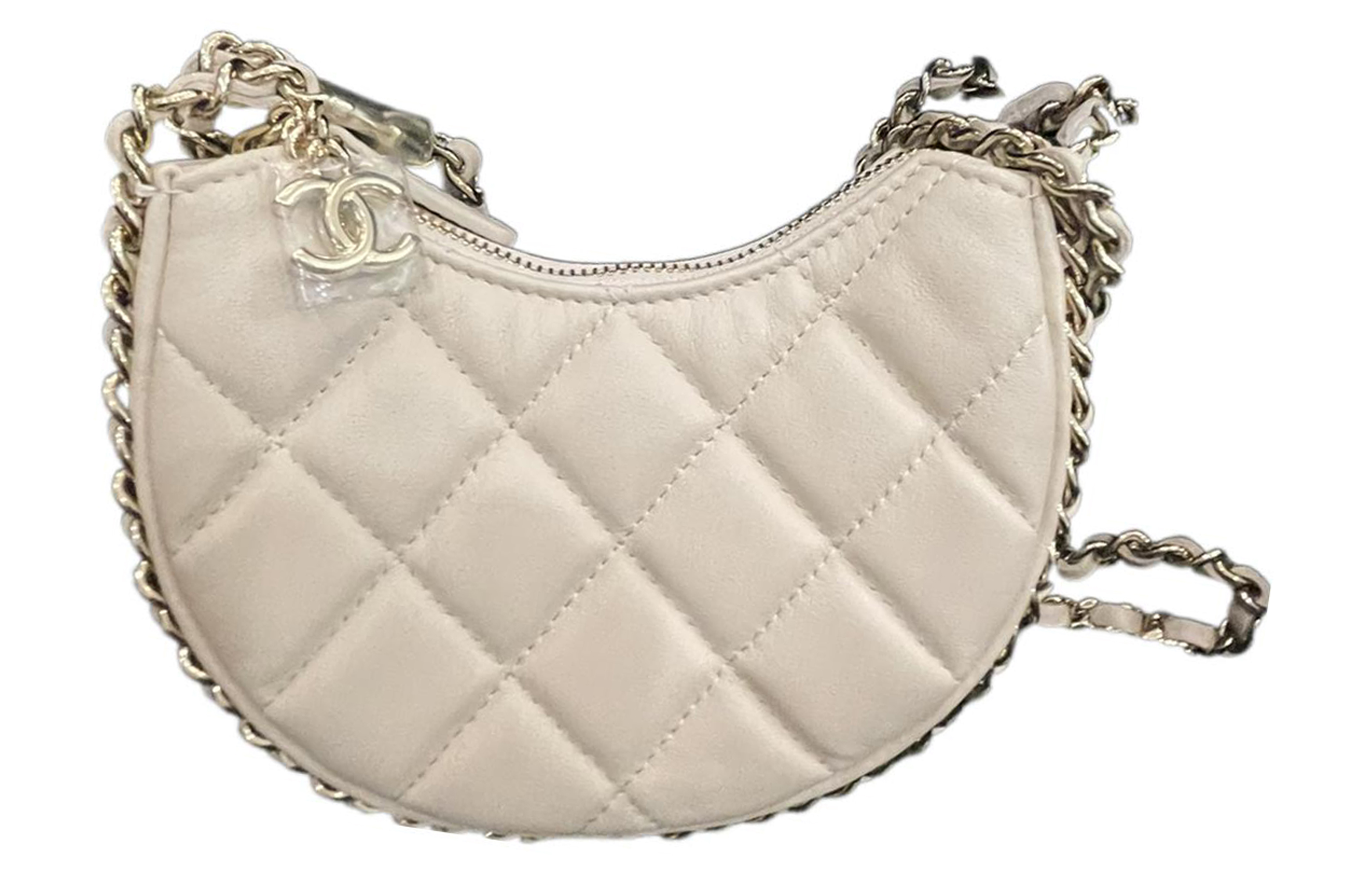 Женская сумка Chanel 23P (белая)
