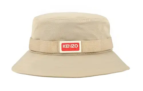 【Previous Season】side logo-patch detail bucket hat