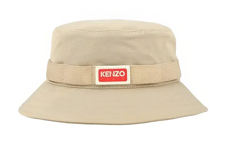 【Previous Season】side logo-patch detail bucket hat