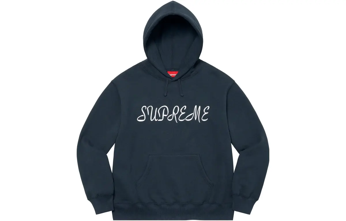 Supreme Script Hooded Sweatshirt