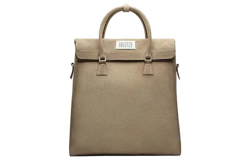 Maison Margiela 5AC Calfskin Backpack Unisex Beige