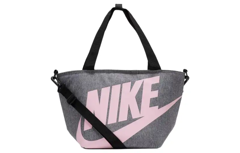 Nike Polyester Tote Bag, Shopping Bag, Lunch Bag, Handbag, Crossbody Bag Unisex Gray