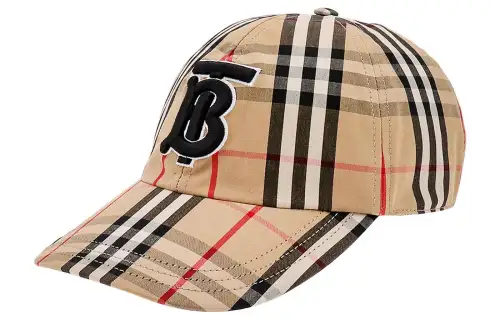 Burberry Tb monogram Vintage Check cap