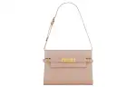 SAINT LAURENT Cow Leather Crossbody Bag, Shoulder Bag Women's Rose Pink