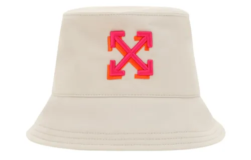 OFF WHITE Cotton Bucket Hats Women's
