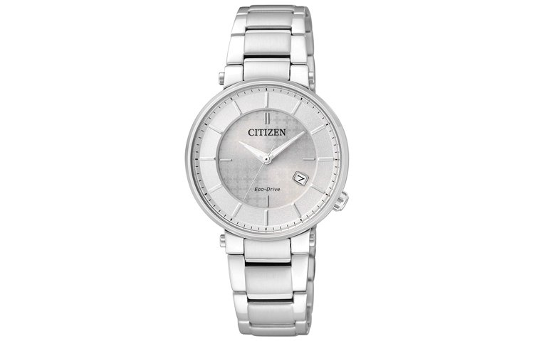 CITIZEN Ecology Drive Collection 50m Waterproof Light Powered Quartz Movement Stainless Steel Strap