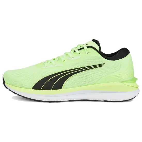 PUMA Electrify Nitro 2 Anti-Slip Wear-Resistant Low-Top Casual Running Shoes Men's Green Black