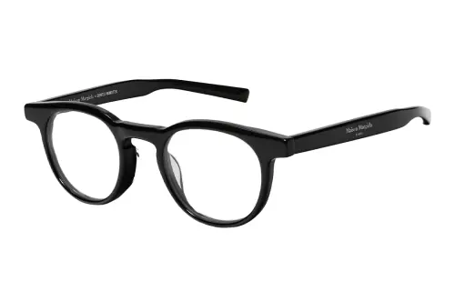 [Contact customer service to configure the prescription] GENTLE MONSTER Maison Margiela co-branded series MM009 01 acetate frame, oval optical frame, same style for men and women, black