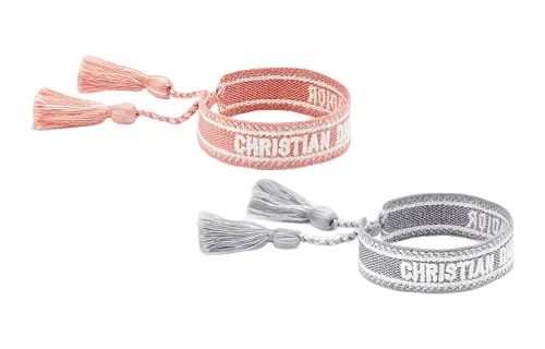 DIOR Wristband Women's Pink/Gray