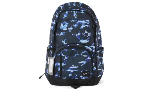 Nike Polyester Backpack Regular Men's Black/Blue