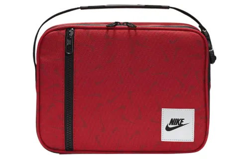 Nike Polyester Gym Bag Handbag Unisex Red