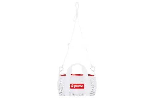 Supreme Nylon Shoulder Bag, Crossbody Bag Mini Unisex White