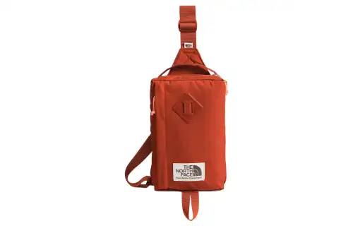 THE NORTH FACE 5L Sling Bag One Shoulder Crossbody Outdoor Bag Fabric Orange Red Women's