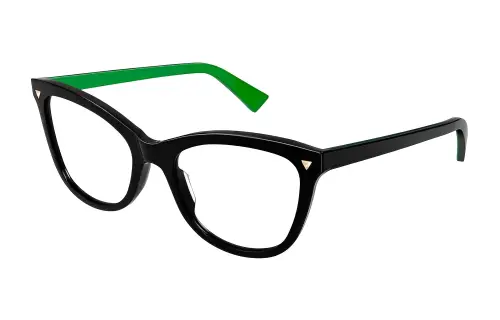 Bottega Veneta Prescription Glasses Unisex Black