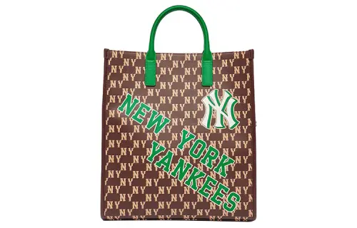 MLB Artificial Leather Tote Bag, Shopping Bag, Handbag, Shoulder Bag Regular Unisex