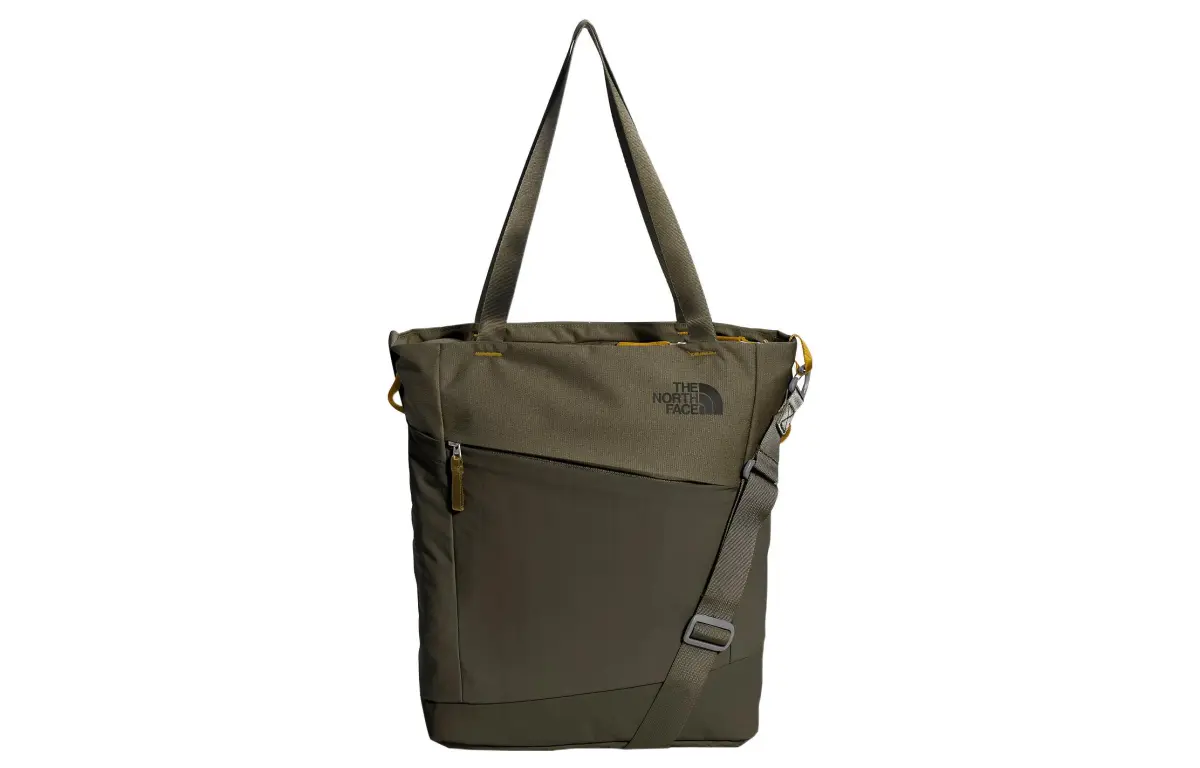 THE NORTH FACE 25L One Shoulder Crossbody Portable Outdoor Bag Pu Brown Women's