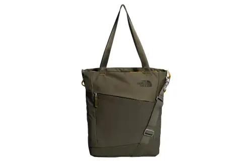 THE NORTH FACE 25L One Shoulder Crossbody Portable Outdoor Bag Pu Brown Women's