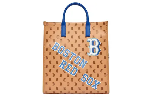 MLB Artificial Leather Tote Bag, Shopping Bag, Handbag, Shoulder Bag Regular Unisex