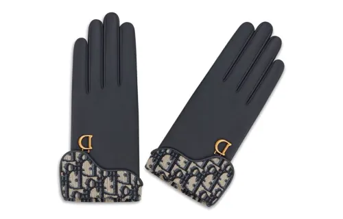 DIOR Gloves Women's Marine Blue
