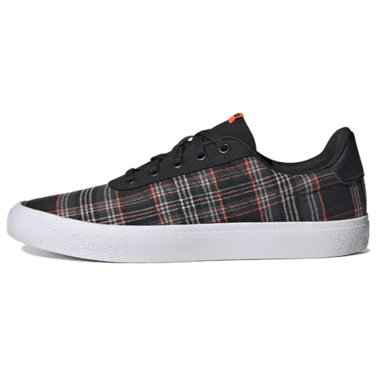 Adidas Vulc Raid3r 'Black Orange Plaid'